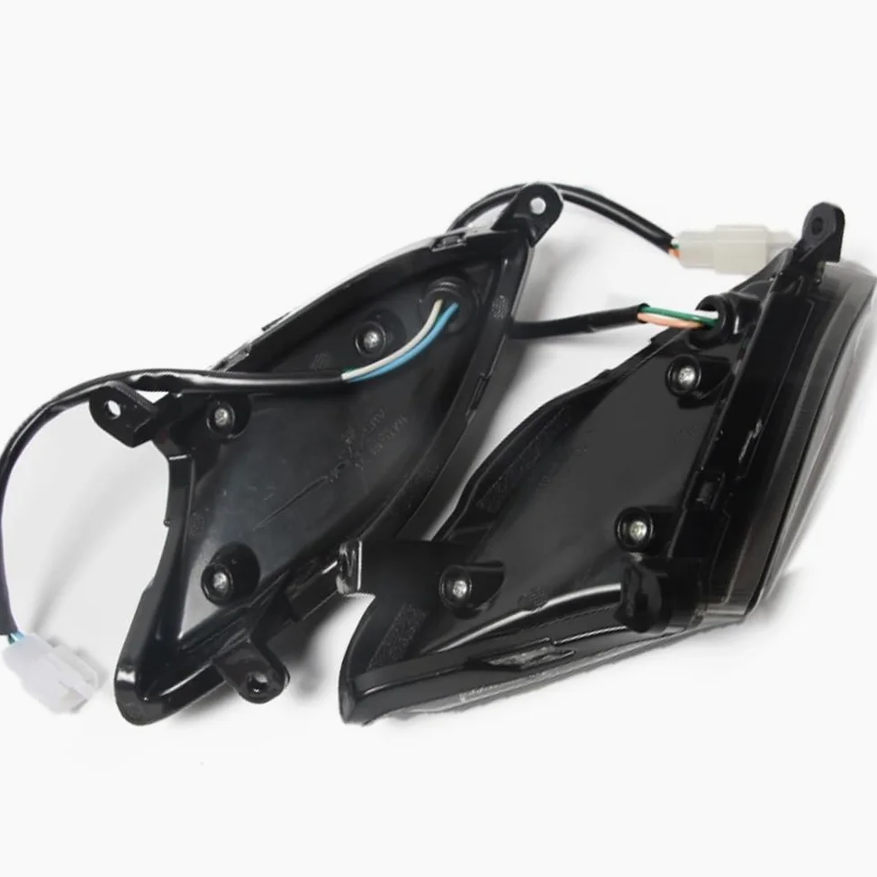 Nisza luces señalización Accesorios De Motocicletas Para YA&MAHA CYGNUS-X SE44J 2008-2012 Motocicleta Scooter Luz LED De Intermitente Luz Indicadora (Color : Red)