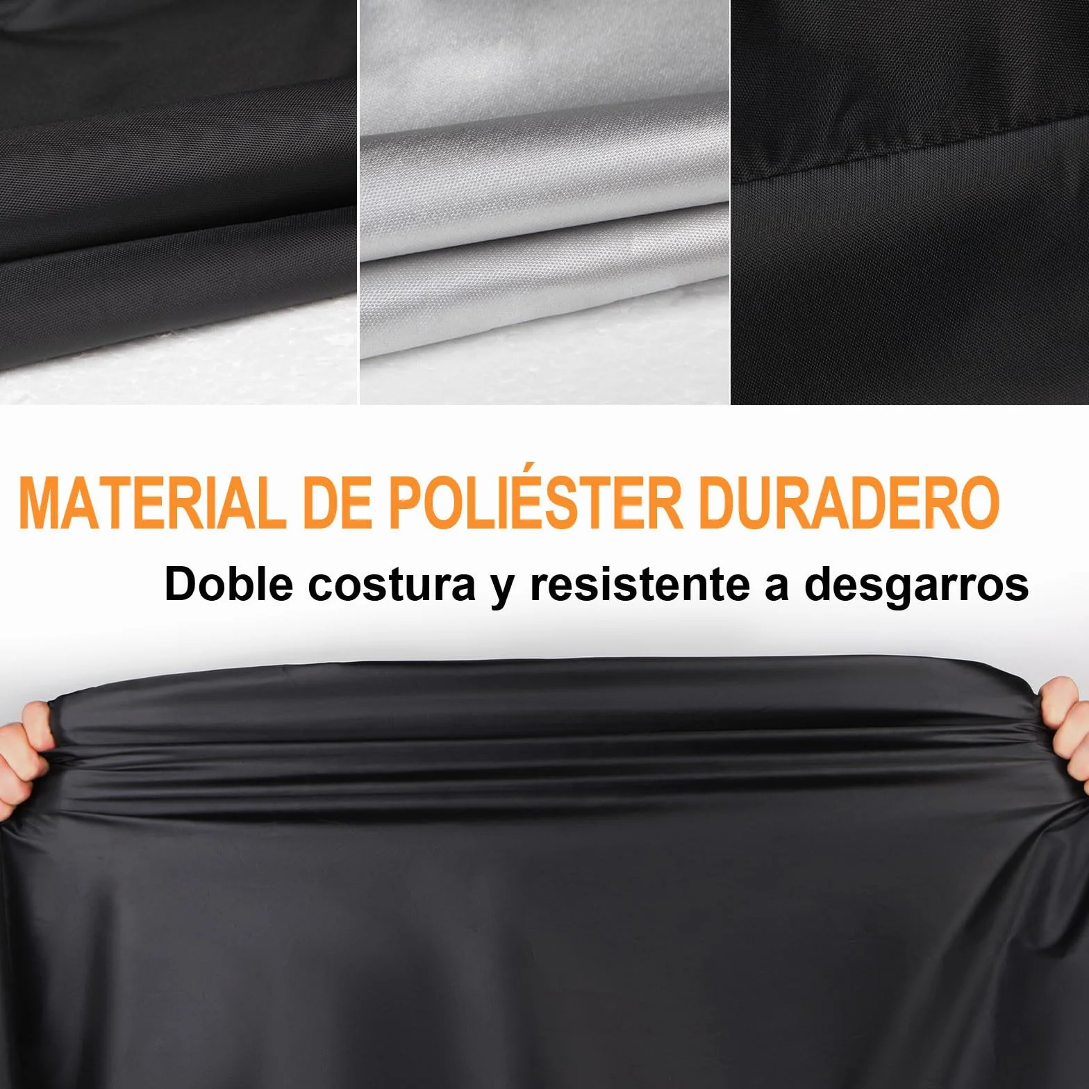 Funda para Moto 125 Exterior Impermeable, Protector Cubierta Scooter, 210D Funda Cubre Moto Universal para Motocicleta Scooter Vespa Grande Motocross XXL