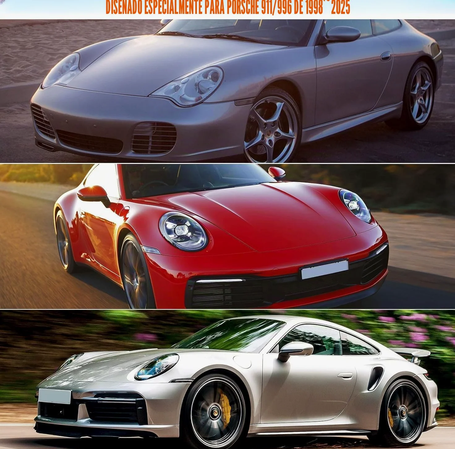 Funda Coche Reemplazo para Porsche 911 (Series 991/992/996/997) 1998-2024, Funda para Coche Exterior Cubre Coches Impermeable Transpirabl Coberturas Completas protección de Nieve, Lluvia, Polvo