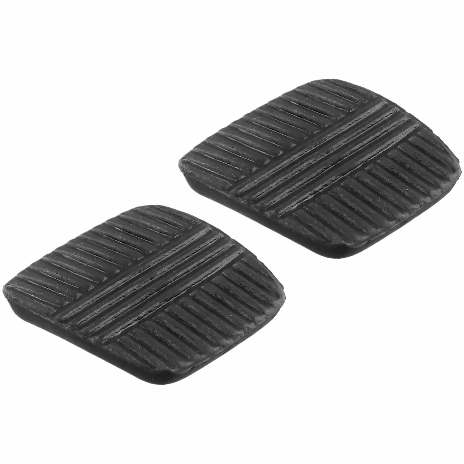 Juego de 2 fundas de goma para pedales de freno y embrague de coche para Nissan Patrol MQ