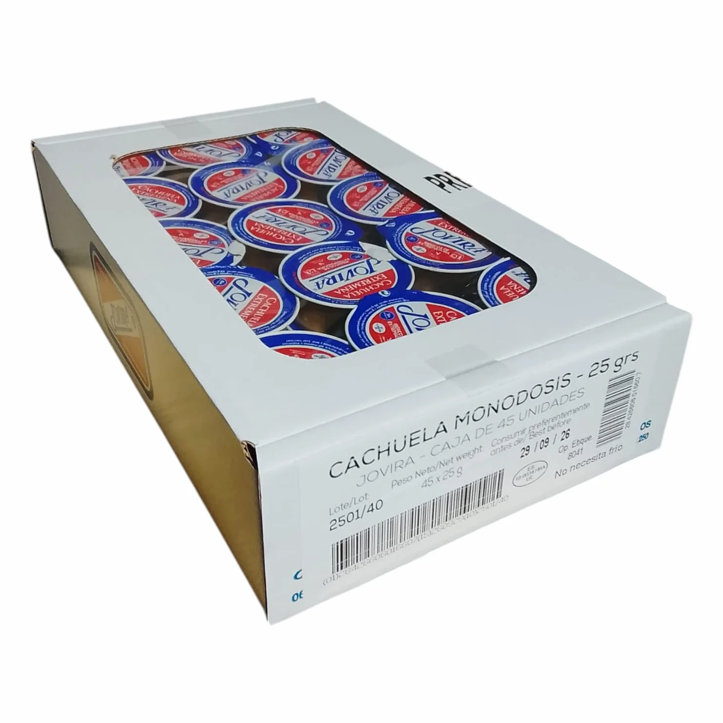 Cachuela monodosis Jovira 45 x 20gr