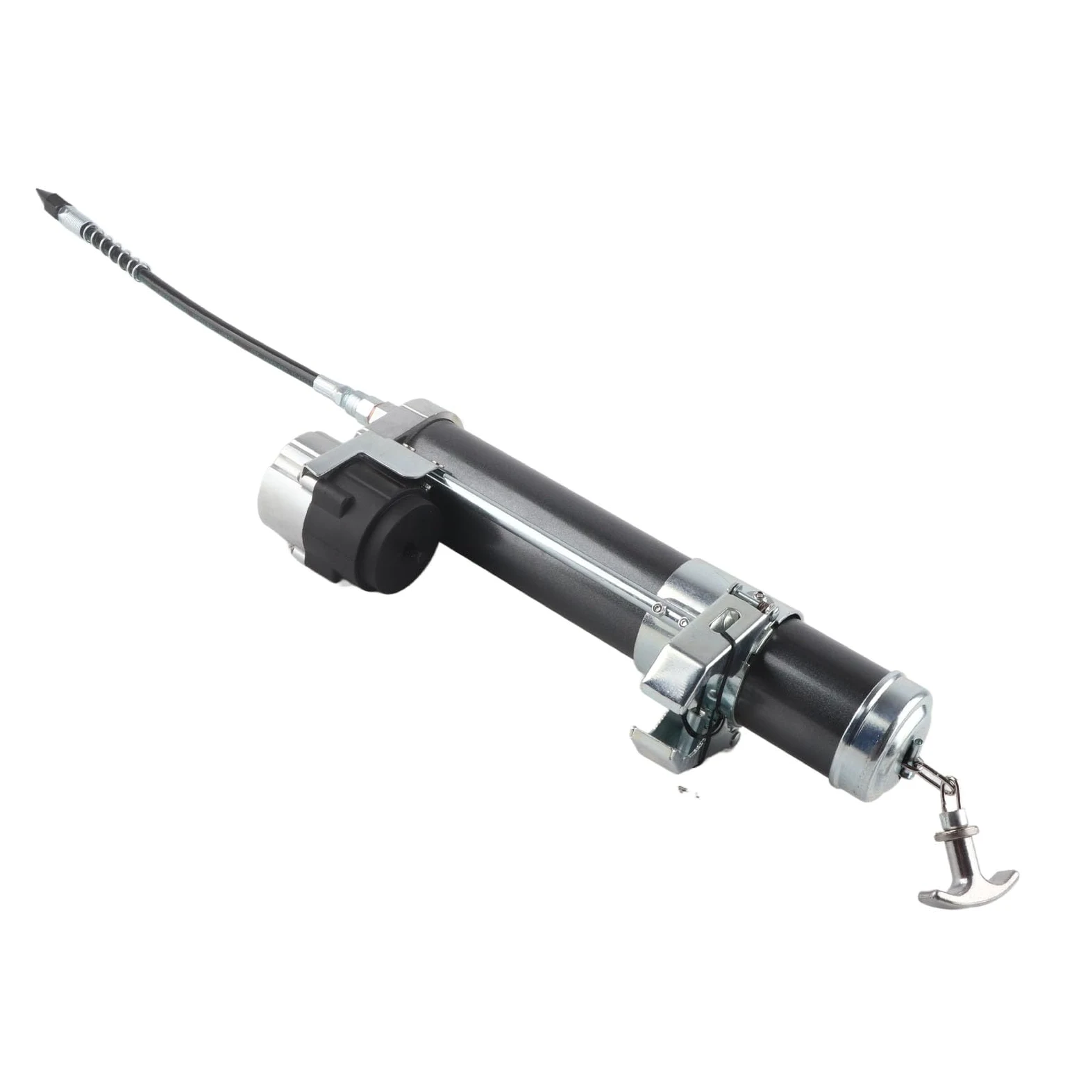 Soporte para pistola de grasa, adaptador de grasa de alta presión 12.000 Psi para taladro eléctrico, con diseño ligero de aleación de aluminio para cartucho de