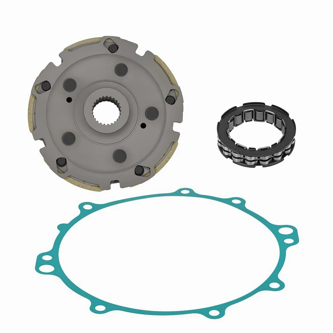 Soporte centrífugo de Embrague húmedo con rodamiento Apto para Yama-ha Kodiak Grizzly Wolverine Rhino 400 450 YFM400 YFM450 2000-2024 5GH-16620-00-00