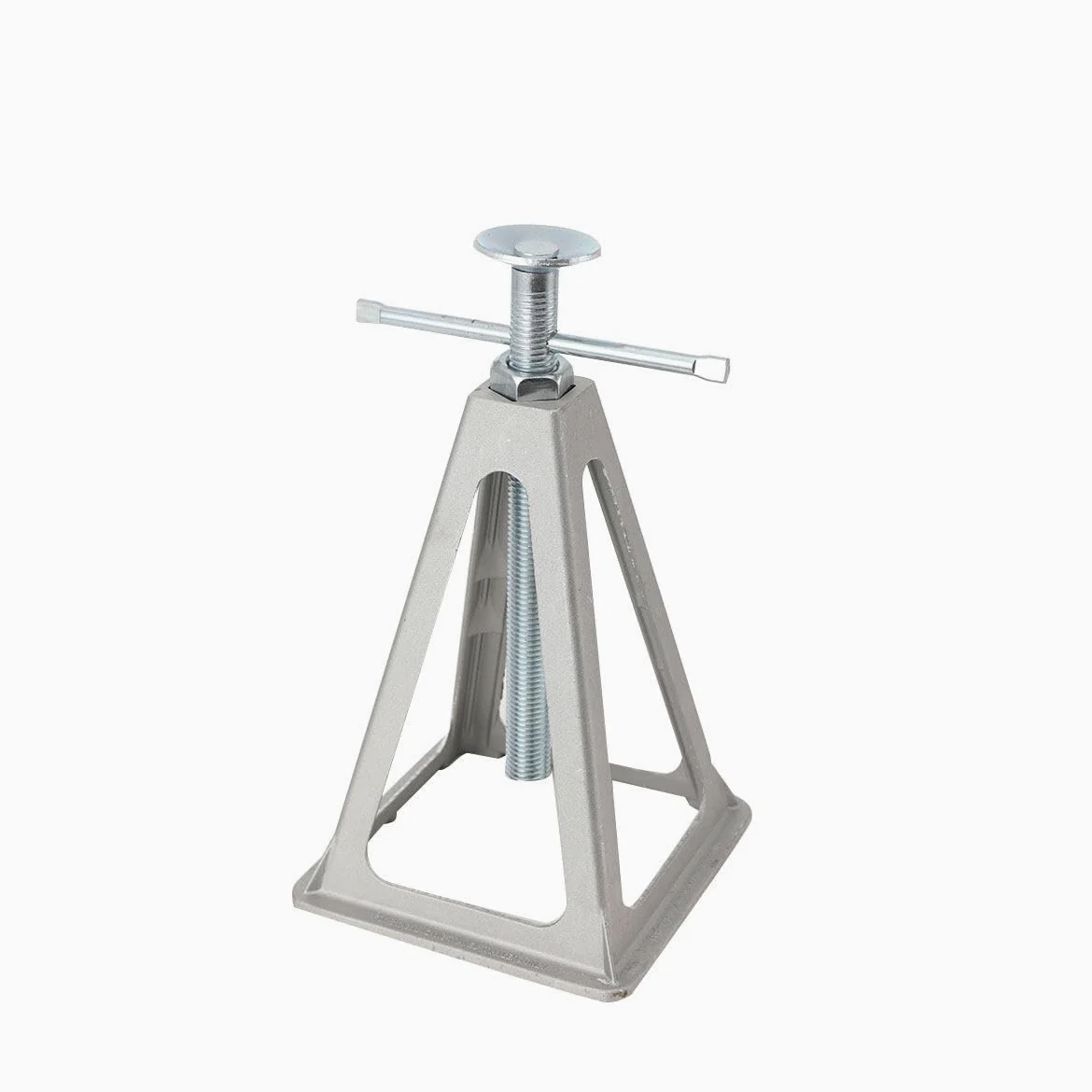 Soporte de Apoyo para Caravanas, Pack 4 Gatos Pequeños, Gatos de Apilamiento de Aluminio, Altura Regulable de 28cm a 44cm, Capacidad de Carga de 3600 kg