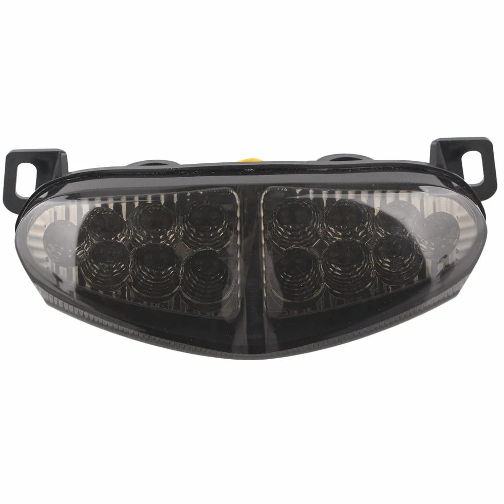 Luz trasera de señal de giro y freno de scooter, lámpara LED integrada para ER6N 2009 2010 2011