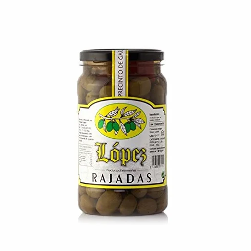Aceitunas Rajadas Natural Sin Conservantes PET 1200g