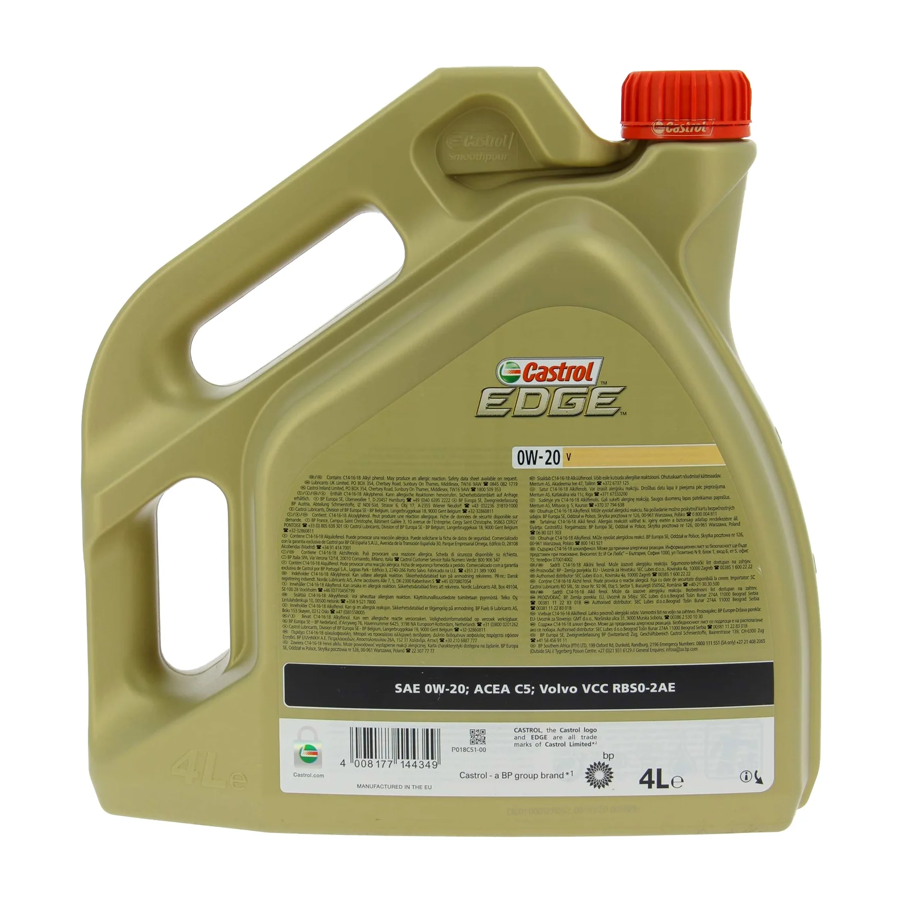 Castrol Aceite Edge Titan 0W20 V