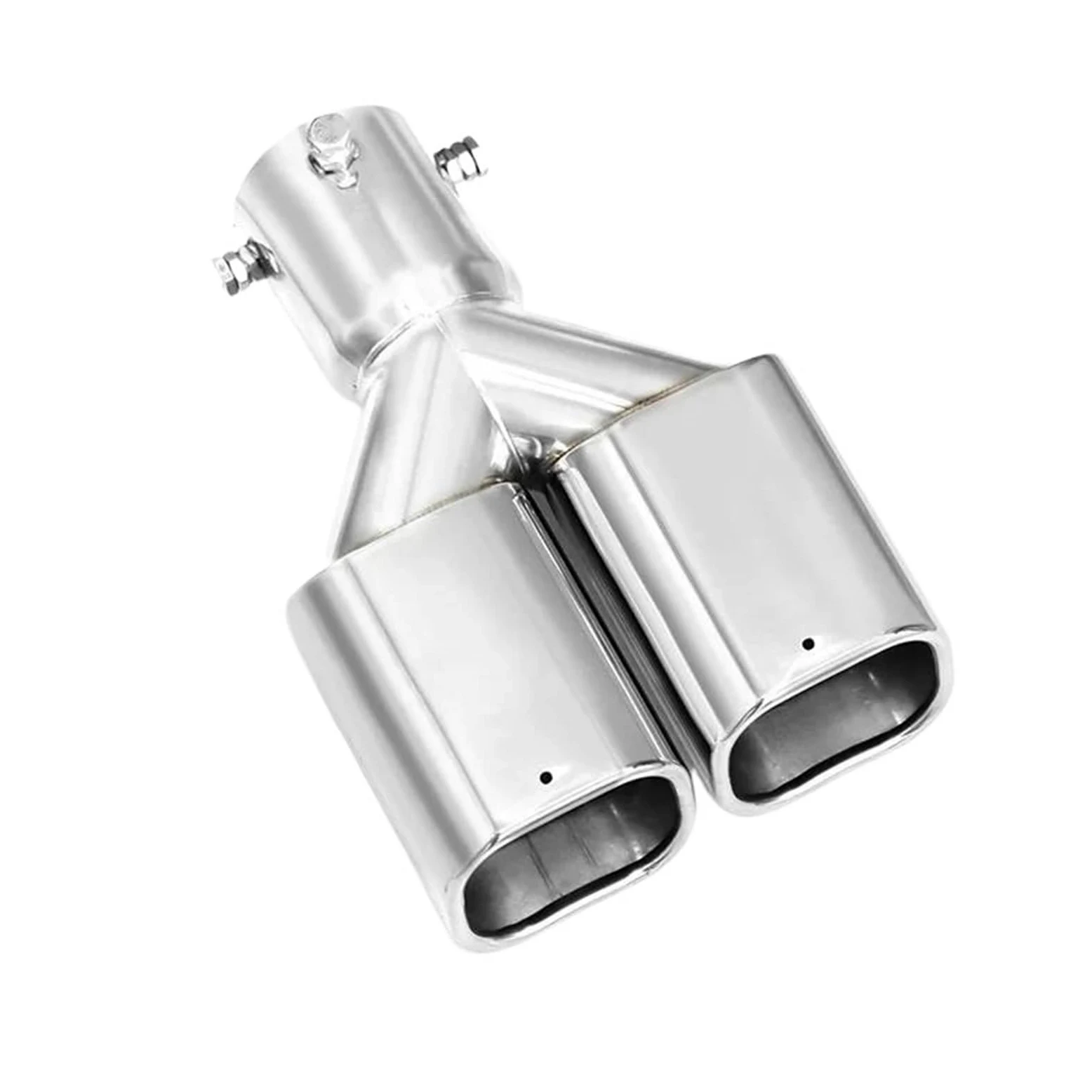 Tubos Escape Coche Para Toyota Para Alphard 40 Series 2024 Silenciador Punta Escape Coche Acero Inoxidable Con Cabezal Cuadrado Doble