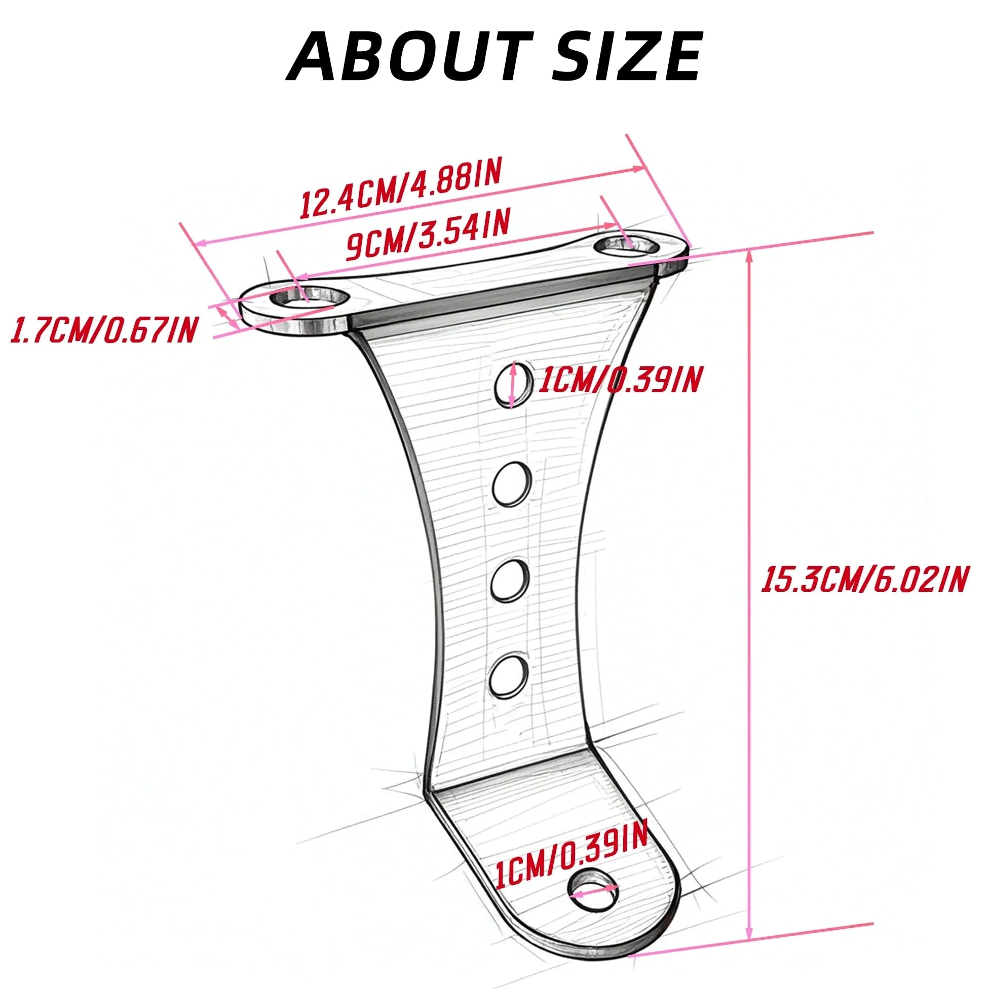 Faro Led Moto Soporte De Conexión Para Luz Triangular Doble Para Touring Cafe Racer, Chopper Y Bobber