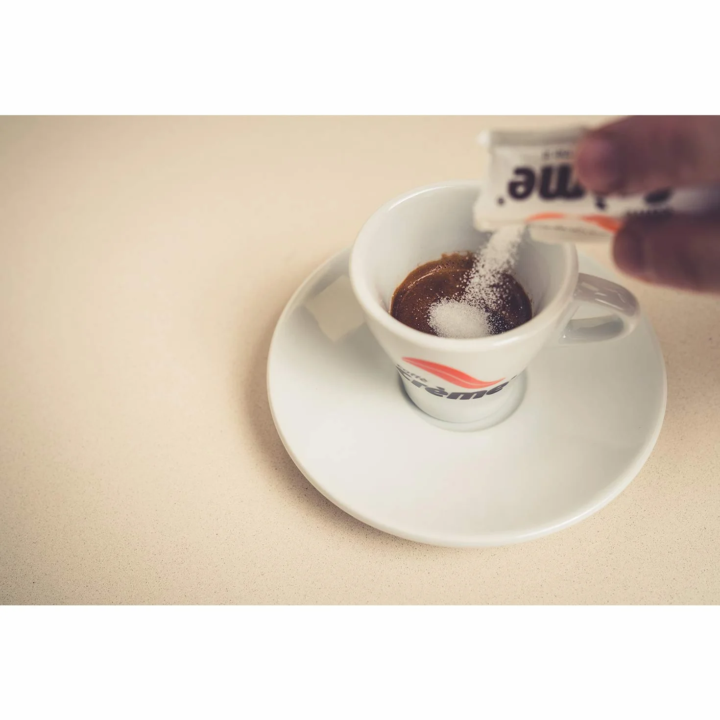 Caffè Crème Azúcar Blanca Extra Fina 100 Sobres 5 g