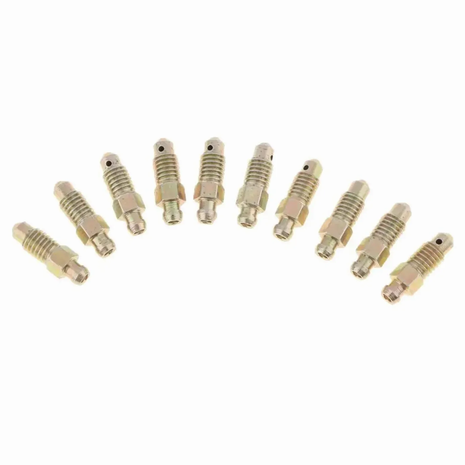 Retractor Pistones Tornillo de purga freno metálico para reposicionar el pistón | Kit de reparación de pinza trasera delantera, ajuste Universal para reemplazo del sistema de frenos de coche