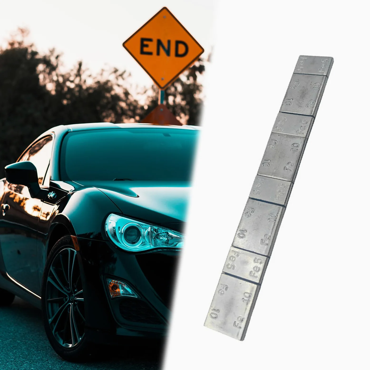 50 tiras de equilibrio de neumáticos de hierro, equilibradores de ruedas de hierro, equilibradores de peso para neumáticos de coche, herramientas automáticas