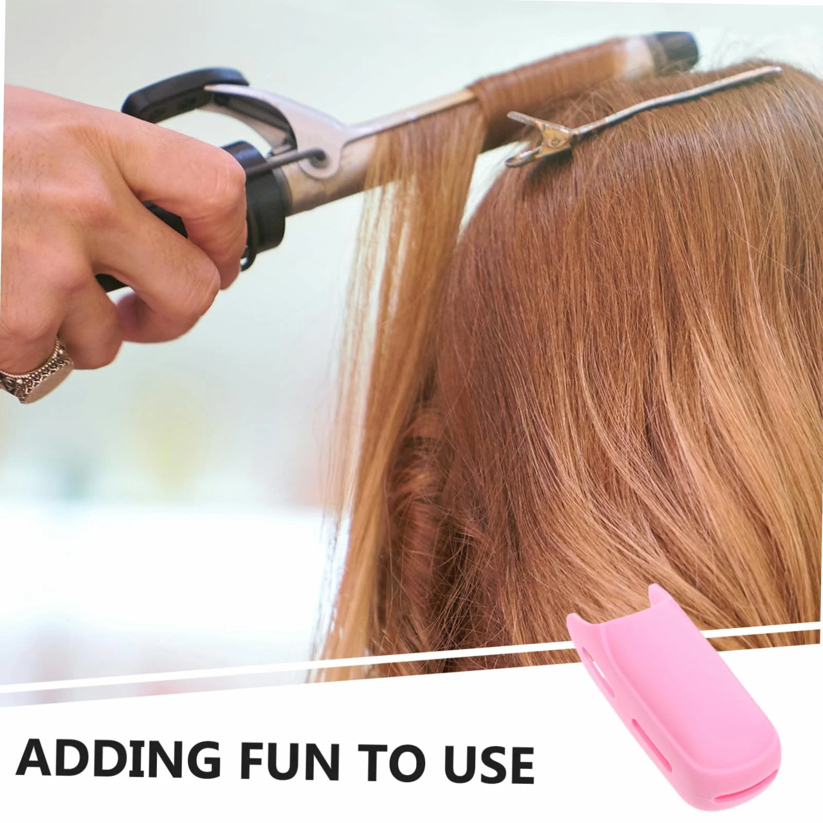 Funda De Silicona Resistente Al Calor Para Rizador y Plancha De Pelo, 1 Unidad