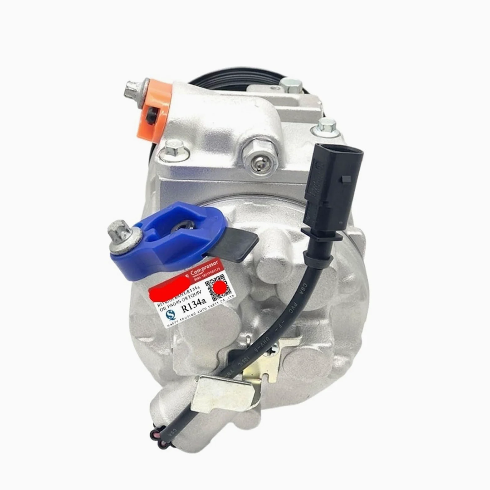 Compresor De CA, Compatible Con VW, Polo A2 SKODA8Z0260805A 6Q0820808F 6Q0820803Q 6Q0820803HX 6Q0820803J 6Q0820803K 6Q0820803G, Bomba De Aire Acondicionado