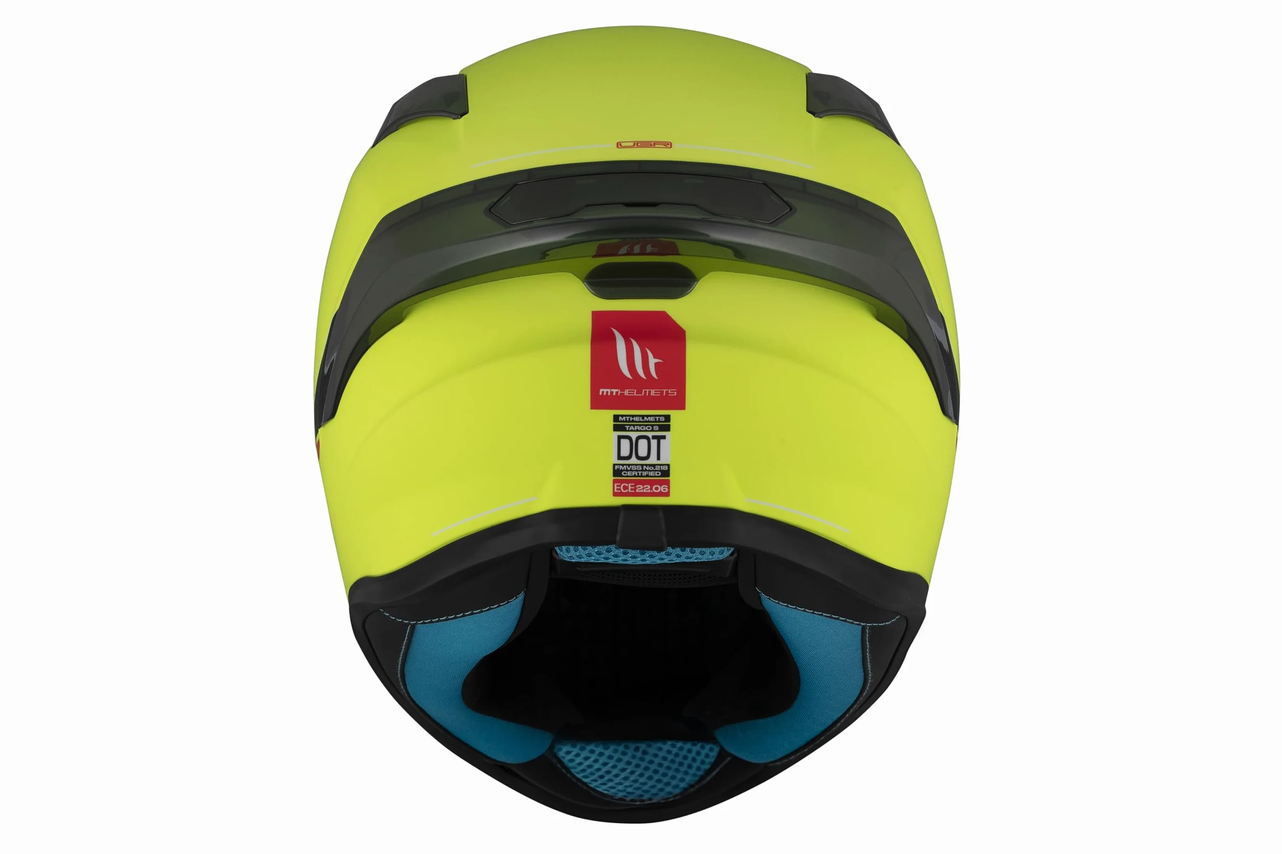 MT Helmets Targo S – Casco Moto Integral con Visor Solar Full Vision, Pantalla Compatible con Pinlock, Interior Lavable y Cierre Micrométrico | Calota HIRP | Homologado ECE 22.06 & DOT