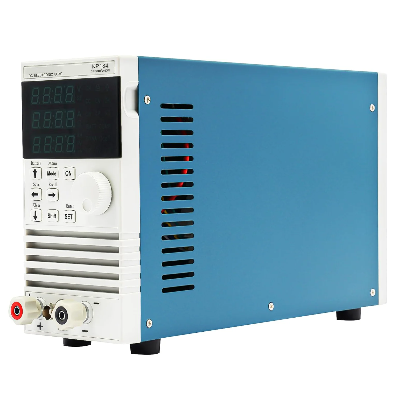 KP184 DC - Comprobador de capacidad de batería de carga electrónica de 150 V 0-400 W 0-40 A, comprobador de carga electrónico de un solo canal para cargador