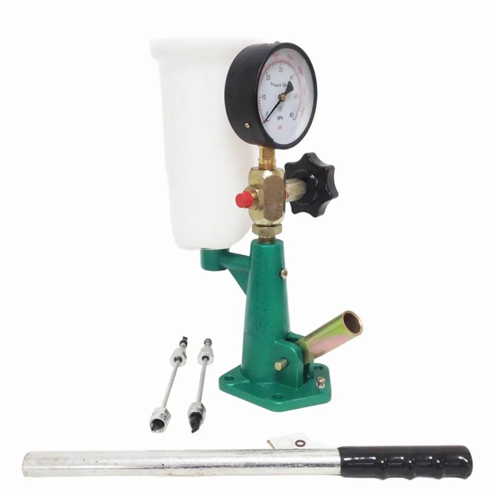 Comprobador de Inyectores S80H, Comprobador de Inyectores de Bomba de Aceite, Calibrador de Inyectores Common Rail, Manómetro de 0 A 60 MPA