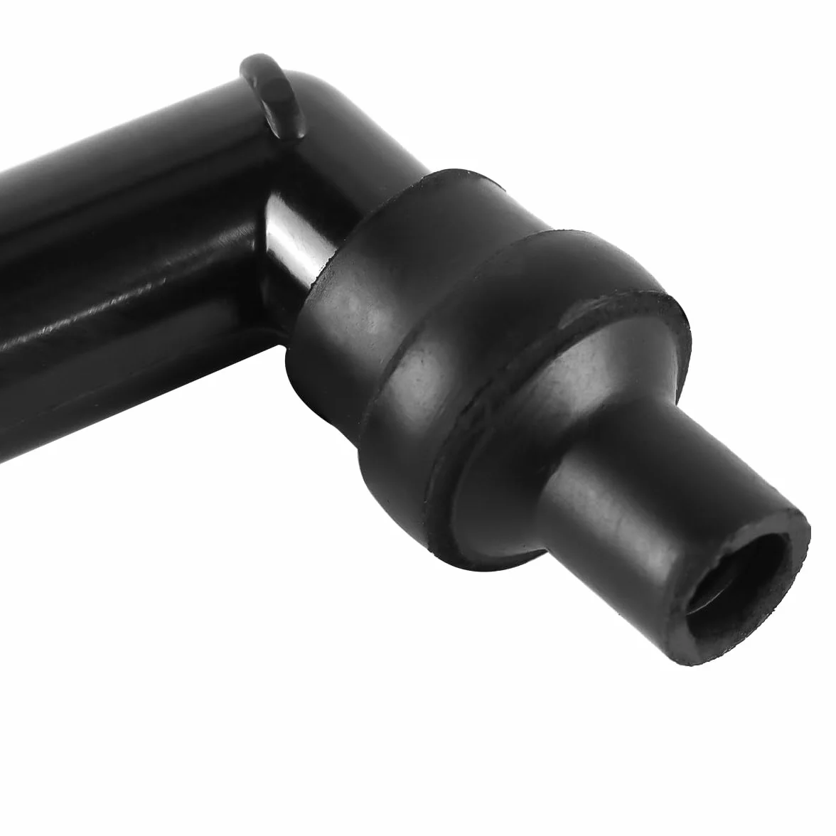 Tapa de resistencia de bujía de motocicleta de 102°. Tapa de bujía de motocicleta. Apta para bujías roscadas de 0,4 a 0,5 pulgadas. Apta para bujías de arranque roscadas de 10 mm/12 mm.
