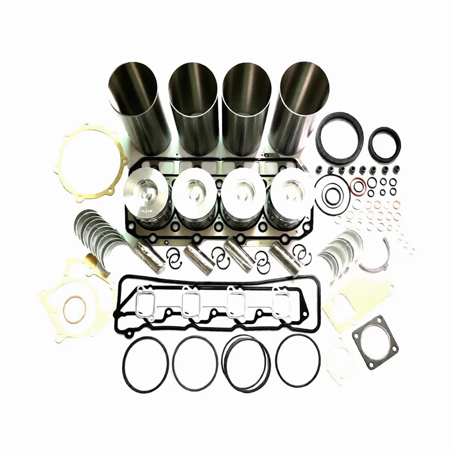 Kit de reconstrucción YN129906-22080 729900-02800 129900-23600 compatible con motor Yanmar 4TNV94L-RZJQ 4TNV94CHT compatible con John Deere Tractor JD1520