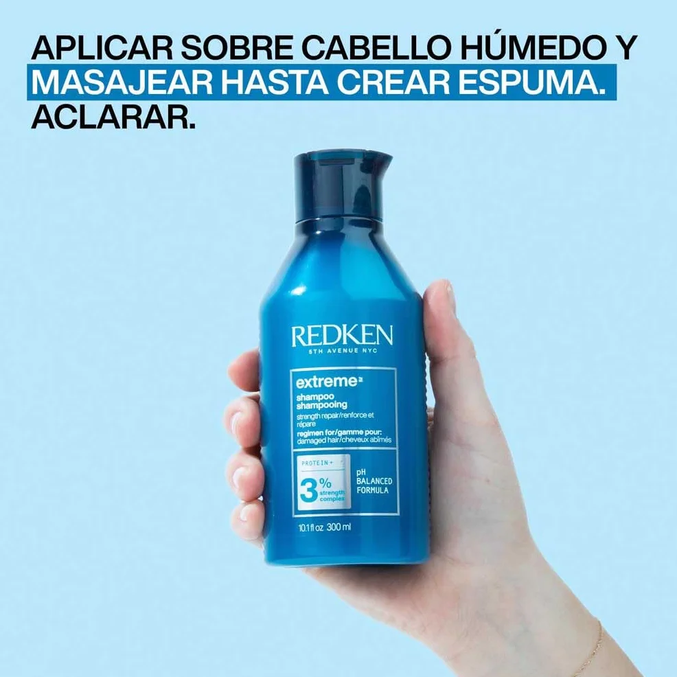 Redken Extreme Champú Reparador con Proteínas para Cabello Dañado