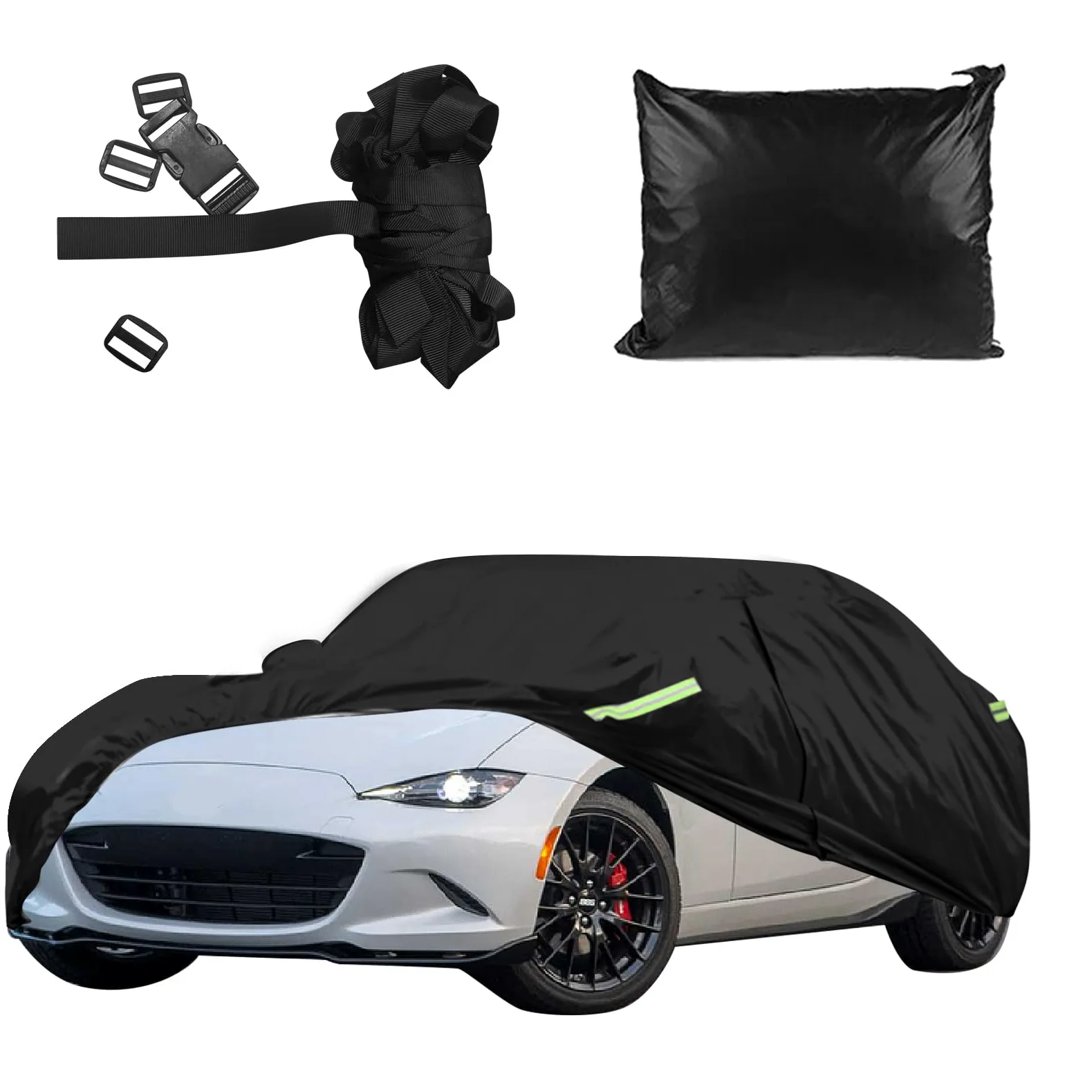 Funda de coche para Mazda MX-5 MK4 ND 2015-2024, 6 capas impermeables protección contra el sol, nieve, lluvia, polvo, cubierta completa