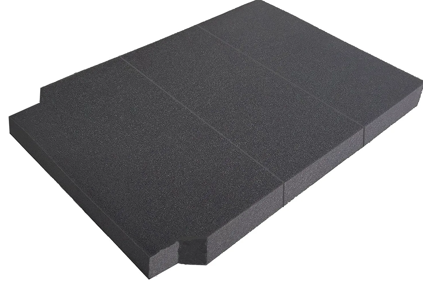 Viglietti Colchón solo de espuma negra de alta densidad sin funda, recambio para VW T4/T5/T6/T6.1 Multivan, California Beach, Caravelle, Transporter, Caravelle, Caravelle, Caravelle, Caravelle