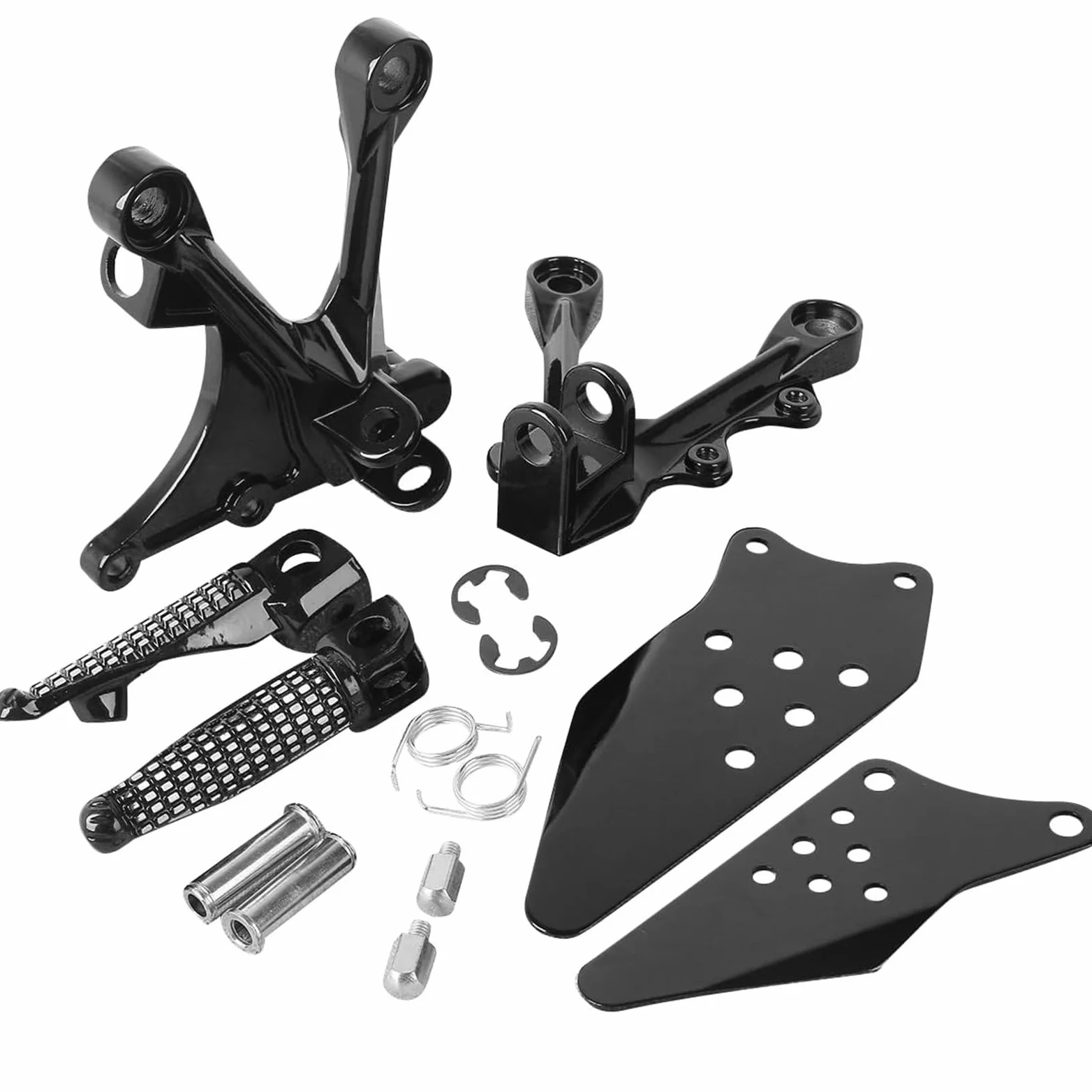 Juego de estriberas delanteras para Kawasaki Ninja ZX6R 2005-2008, ZX636 2005-2006