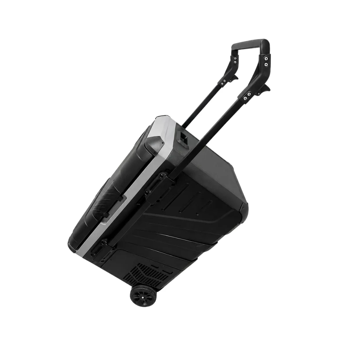 Nevera Portátil Eléctrica 35L con Compresor 12V 220V | para Coche, Furgoneta Camper, Autocaravana, Camión y Camping | Mini Congelador Rígido con Ruedas y Asa