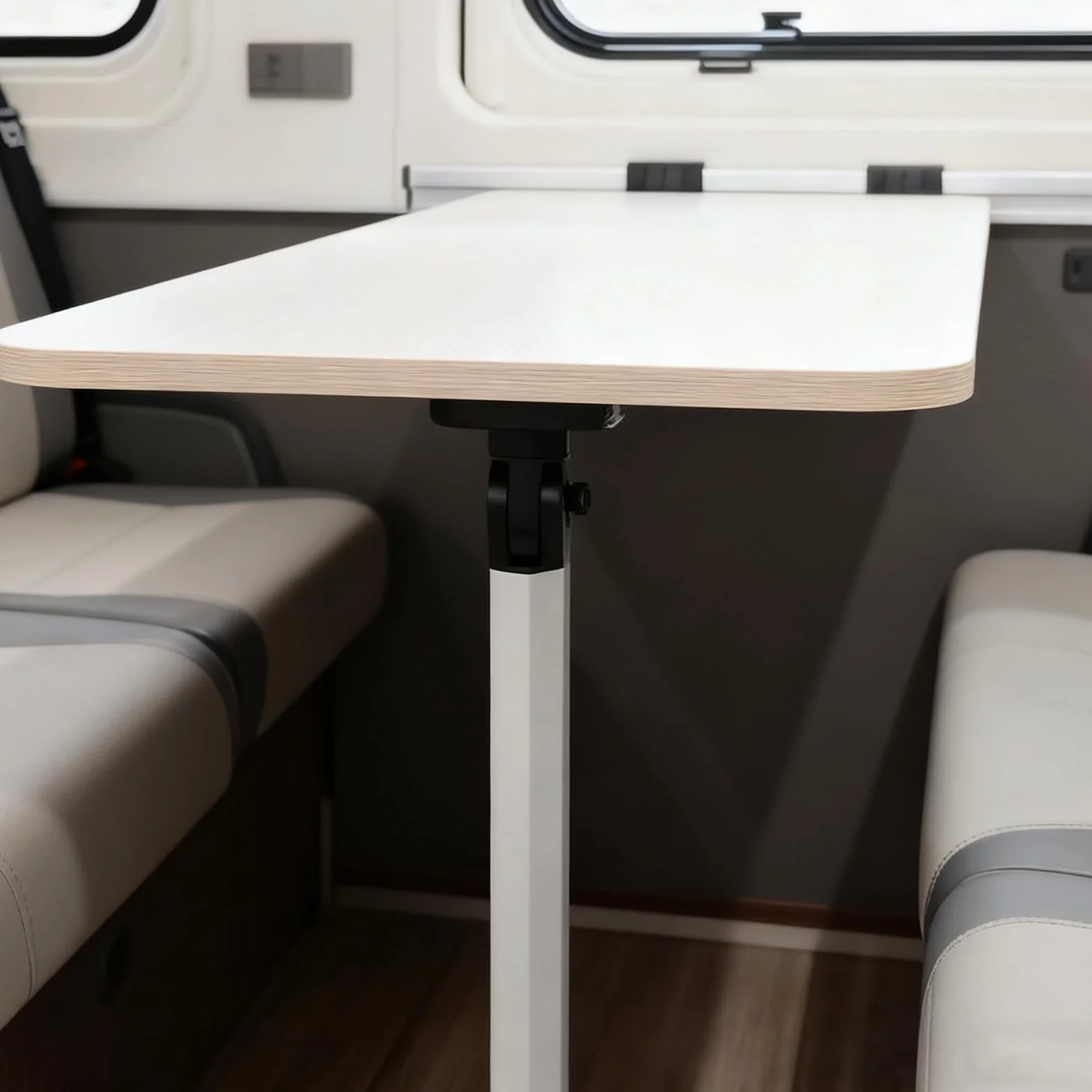 Pata De Mesa Extraíble Y Riel Deslizante Para Autocaravanas Y Yates, Pata De Mesa Plegable 51,5-78 cm Telescópica Para Autocaravanas Rieles Guía De 50 cm Soporte De Base Para Mesa De Autocaravana