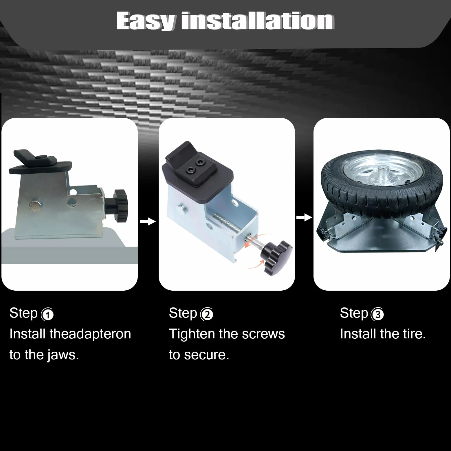 Adaptador para neumáticos de moto, 4 piezas