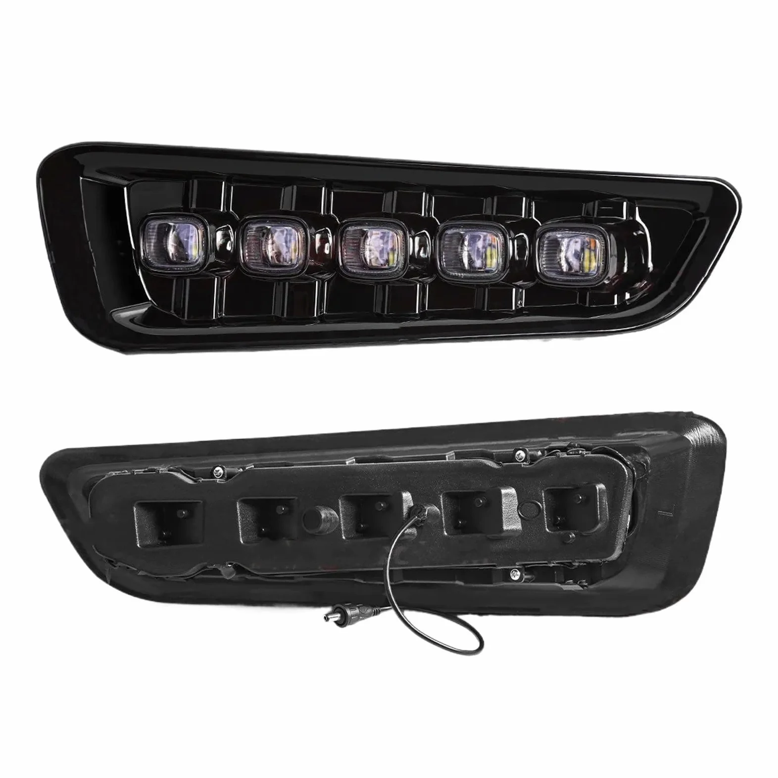 Luces Antiniebla Luz Niebla Para Ford Para Raptor Para SVT Para F150 2016 2017 2018 2019 2020 Luces Diurnas LED DRL Giro Amarillas Faro Antiniebla Accesorios Coche 12Vs