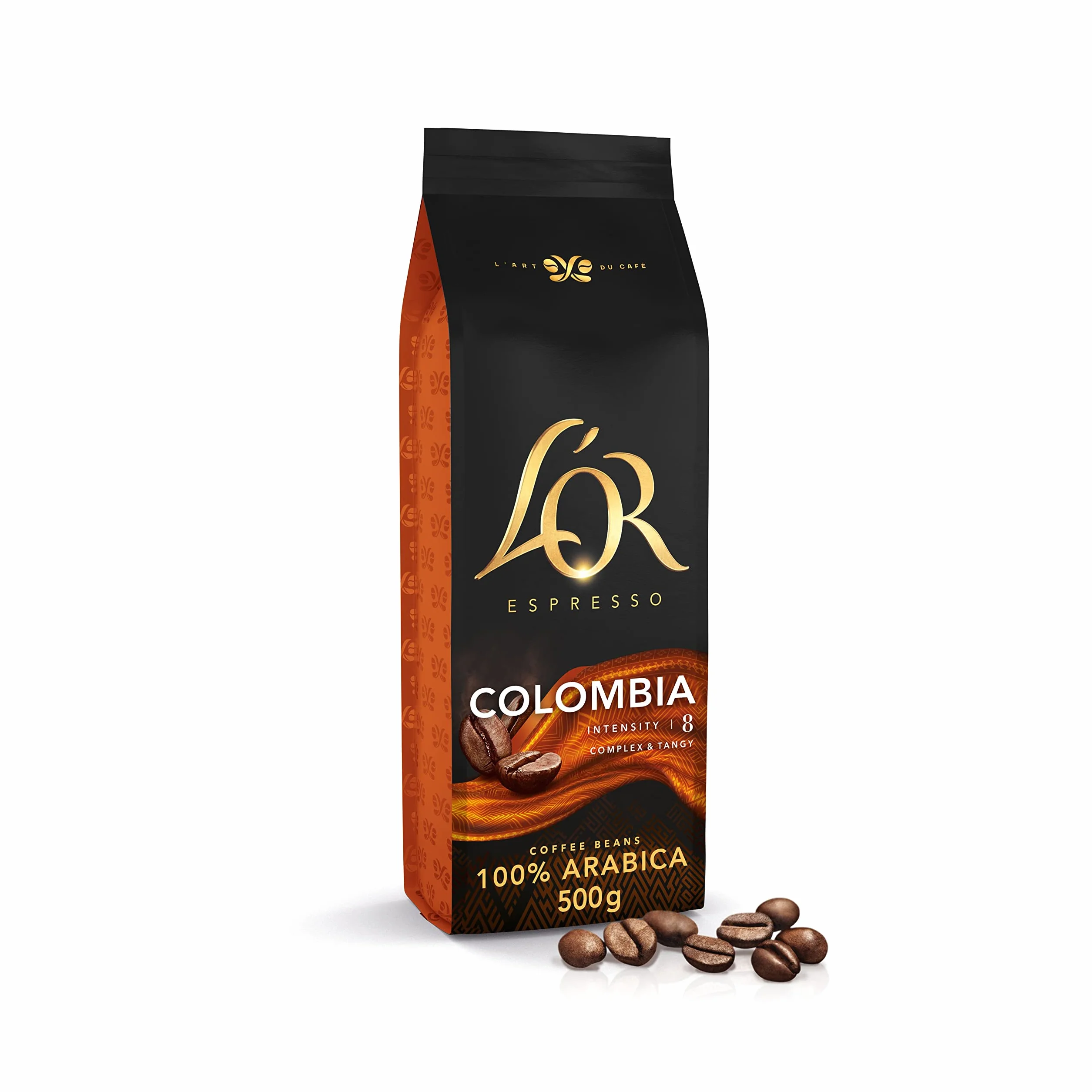 L'OR Café Grano Colombia 100% Arábica Intensidad 8 500g