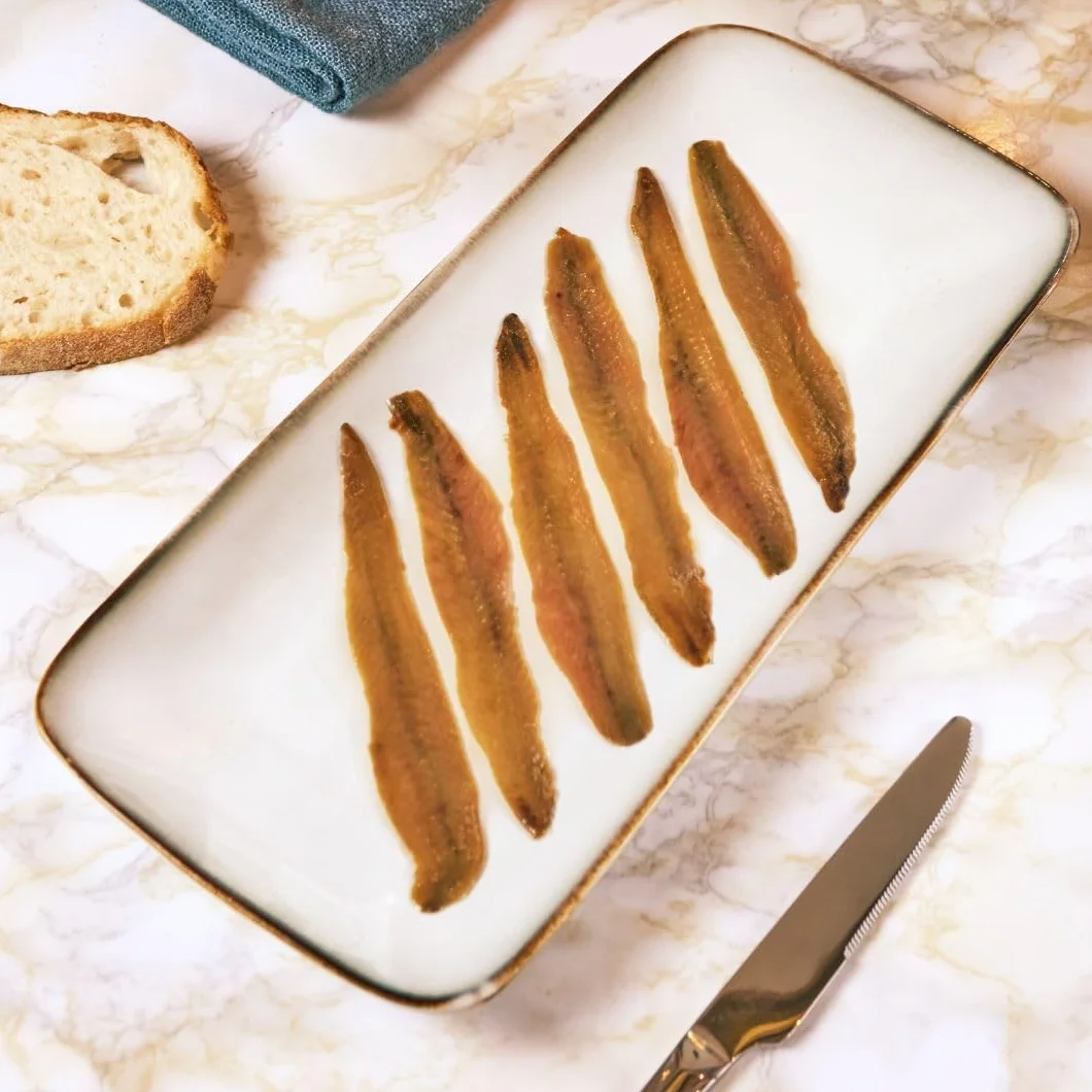 CANTABRICO GOURMET Anchoas de Santoña en Aceite 36-46 Filetes Artesanales Premium 200gr