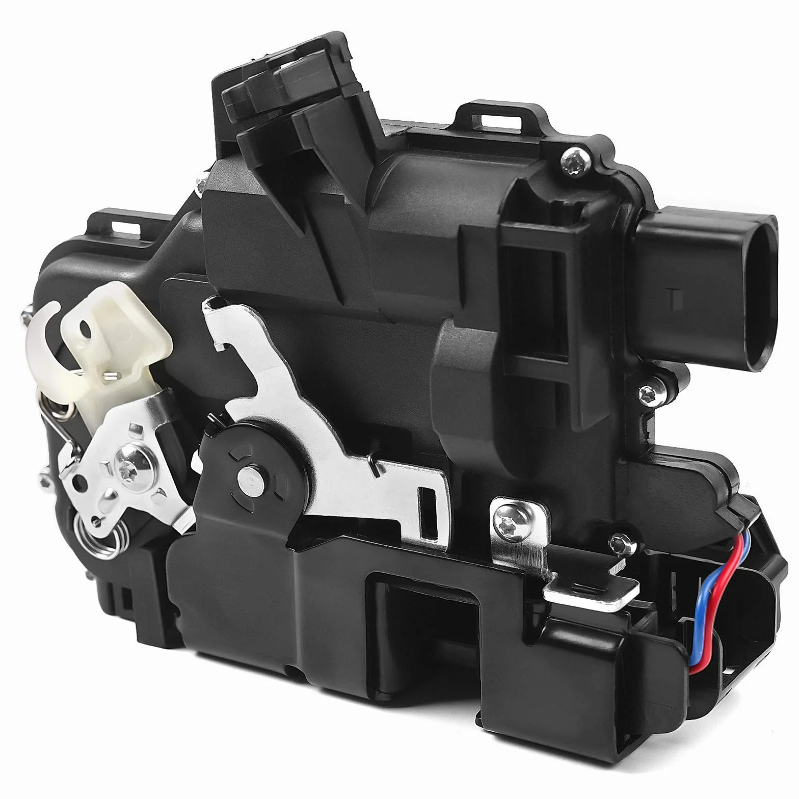 MIKKUPPA Cerradura de puerta delantera izquierda apta para Golf 4 Passat 3B Bora New Beetle, cerradura servomotor con cierre centralizado