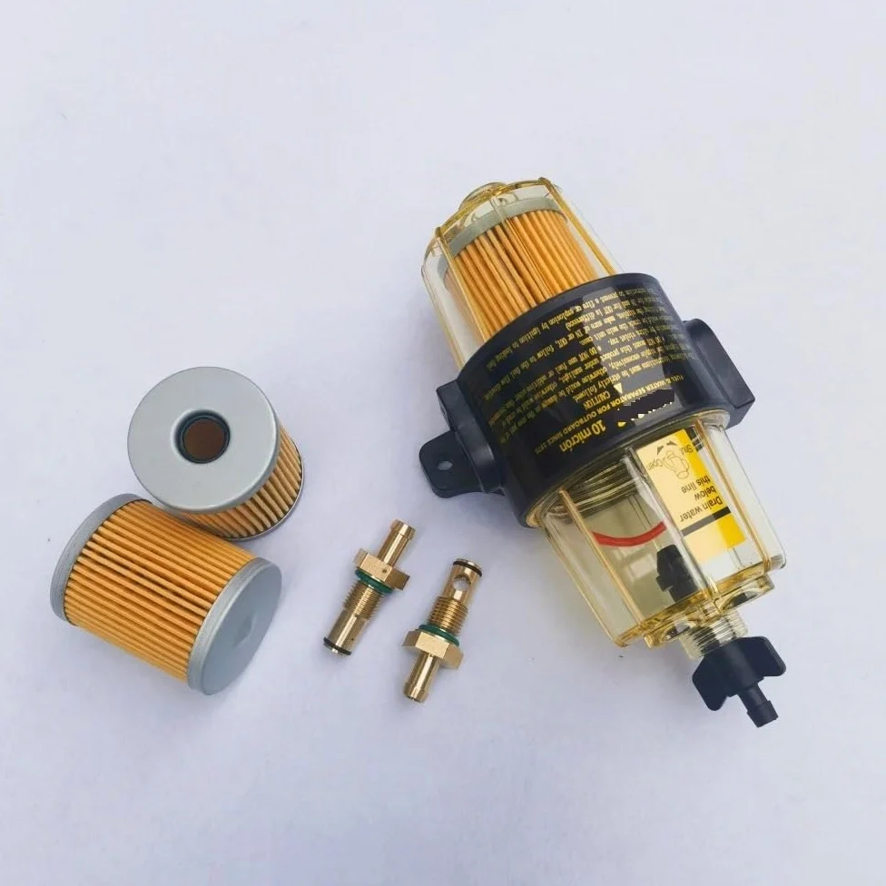 Elemento de filtro de combustible UF-10K, conjunto separador de agua UF10K apto para Honda y Yamaha Filtro de combustible Filtros de combustible para(A)