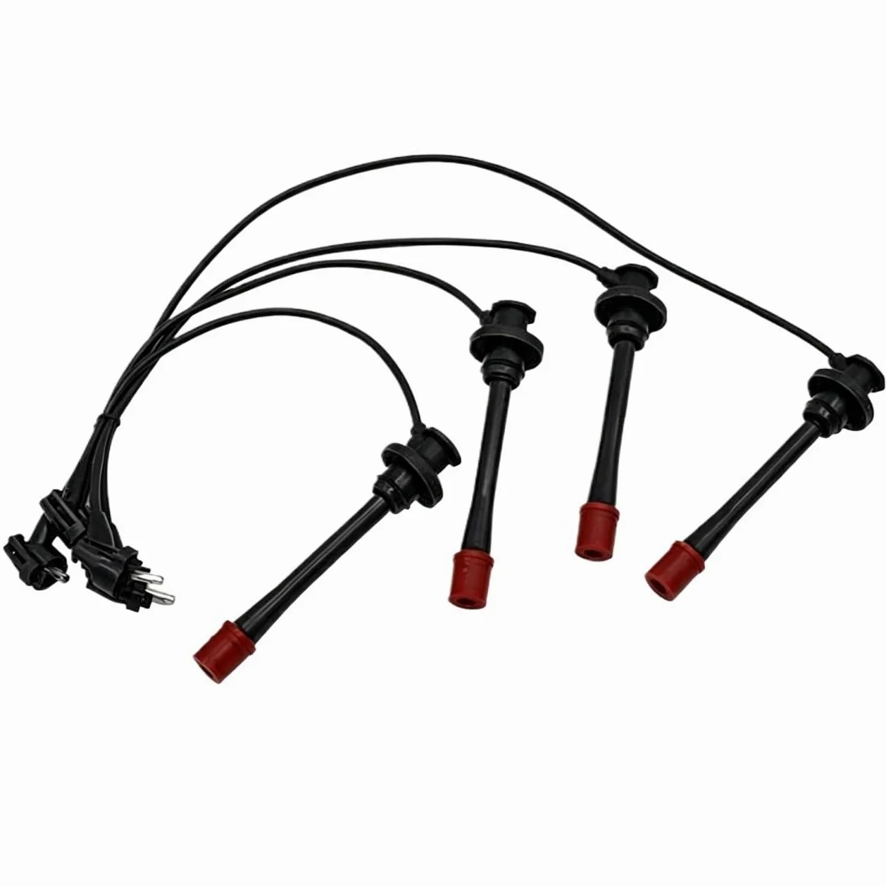 Cables para bujías 19037-75010 compatibles con Toyota FORTUNER y 4RUNNER III 2.7 3RZ-FE. Juego de Cables de Encendido para automóvil.