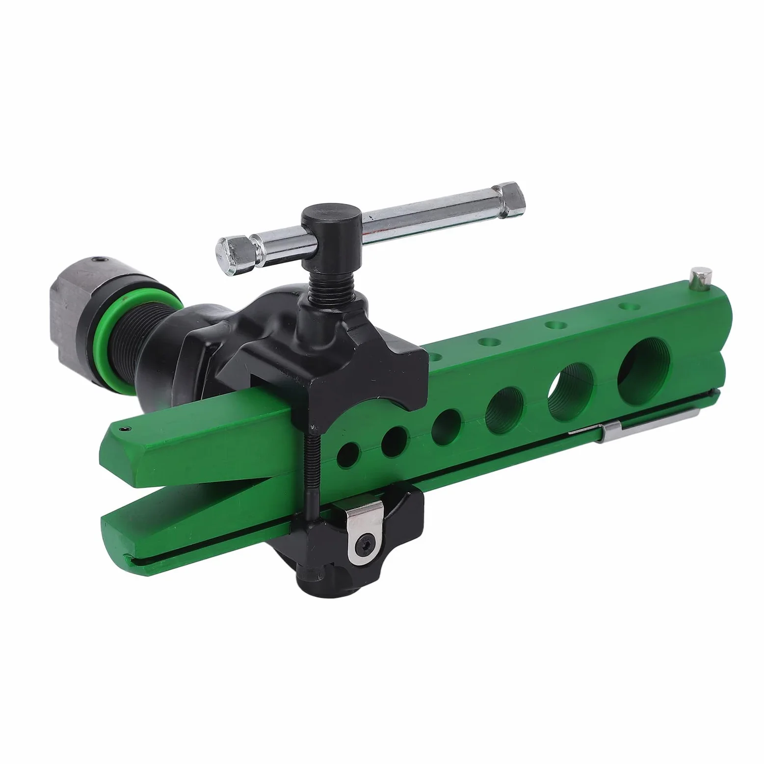 Ausla Herramienta de Abocardado de Cono Excéntrico de Aleación de Aluminio Expansor de Tubo de Trinquete Herramienta de Abocardado de Tubo Manual de 45 Grados para Usuarios de Reparación de Plomería