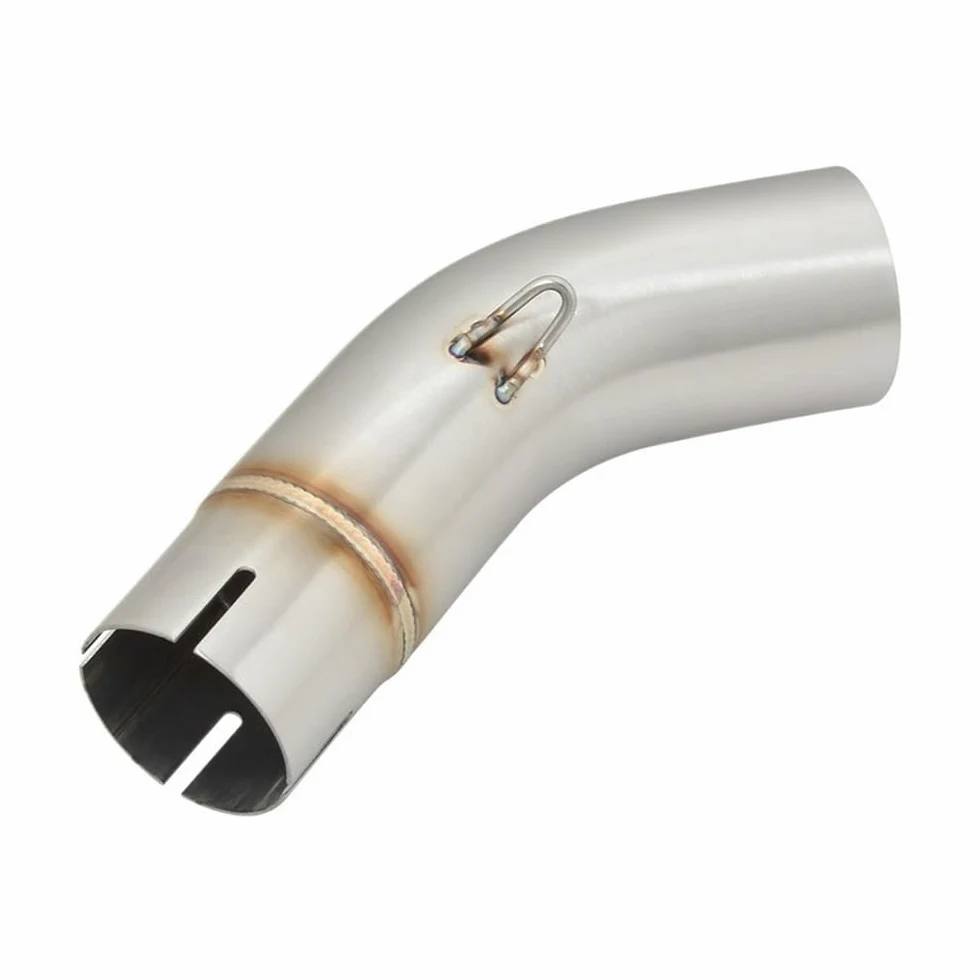 Deflectores Calor Escape Para S&uzuki G&sxS1000 G&sxS1000F 2015-2021 Tubo De Enlace Modificado De Escape De Motocicleta Silenciador De 51mm