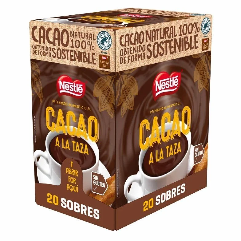 Nestlé Cacao a la taza 20 sobres 30g 600g