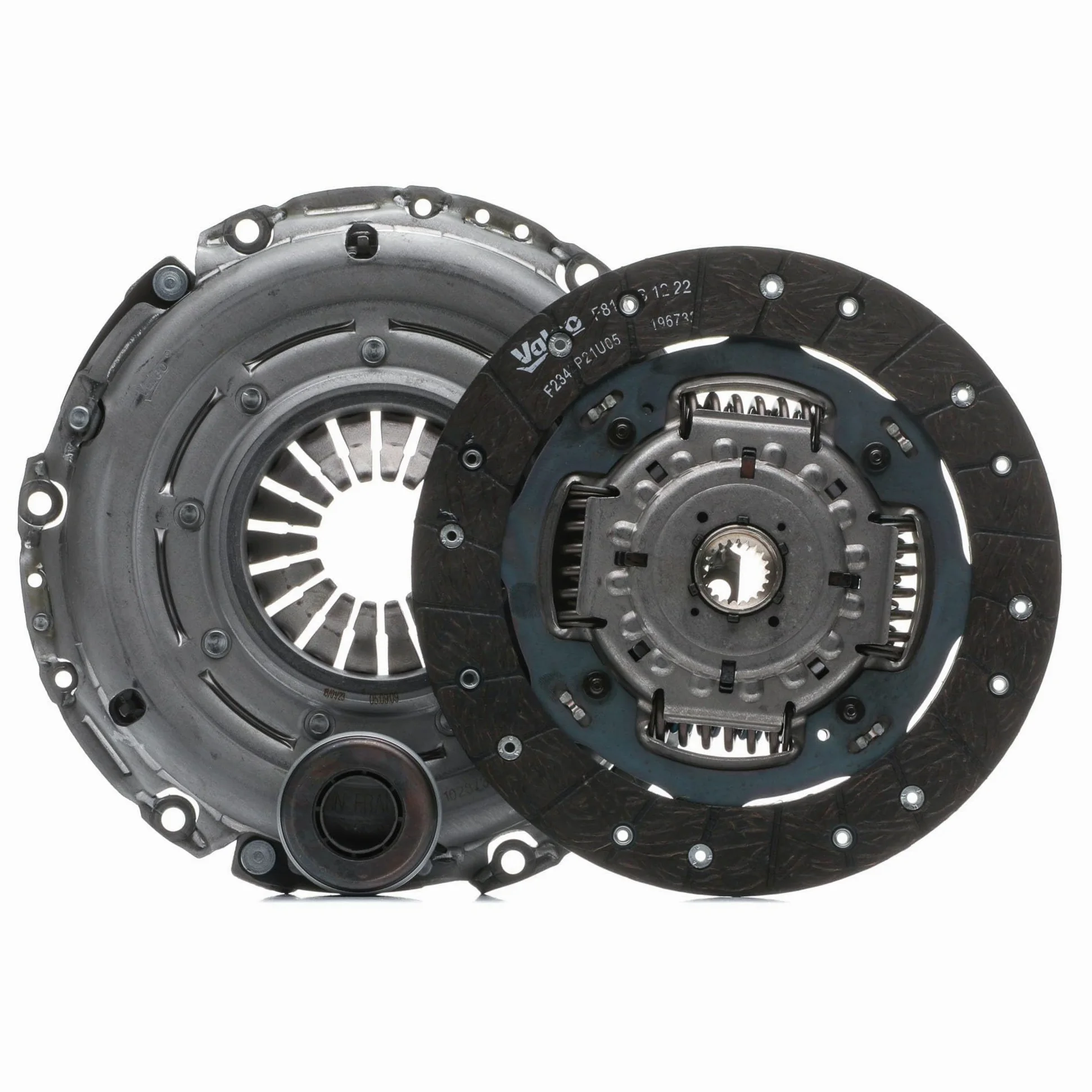 VALEO-828454-Kit de embrague-DIÁMETRO EXTERNO DE LA TAPA: 242, DIÁMETRO EXTERNO DEL DISCO: 242, CON TAPA: YES, CON DISCO: YES