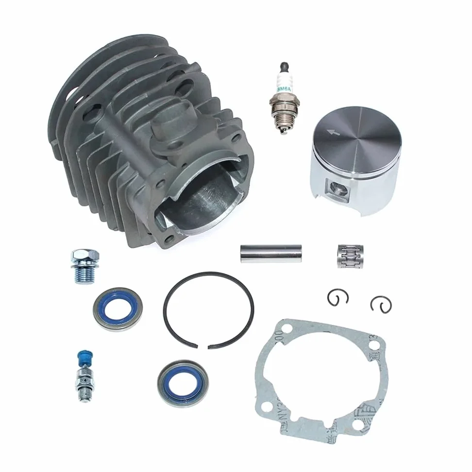 Kit de pistón cilíndrico apto for motosierra Husqvarna 55 Rancher 51