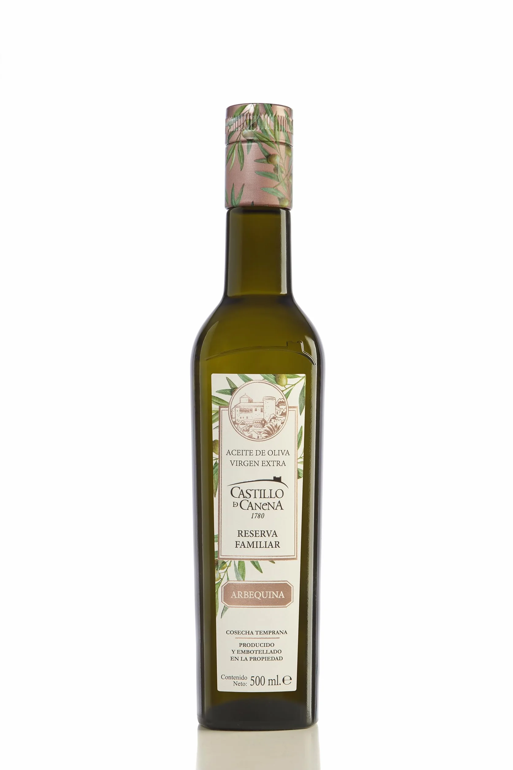 Aceite de Oliva Virgen Extra CASTILLO DE CANENA Arbequina Reserva Familiar