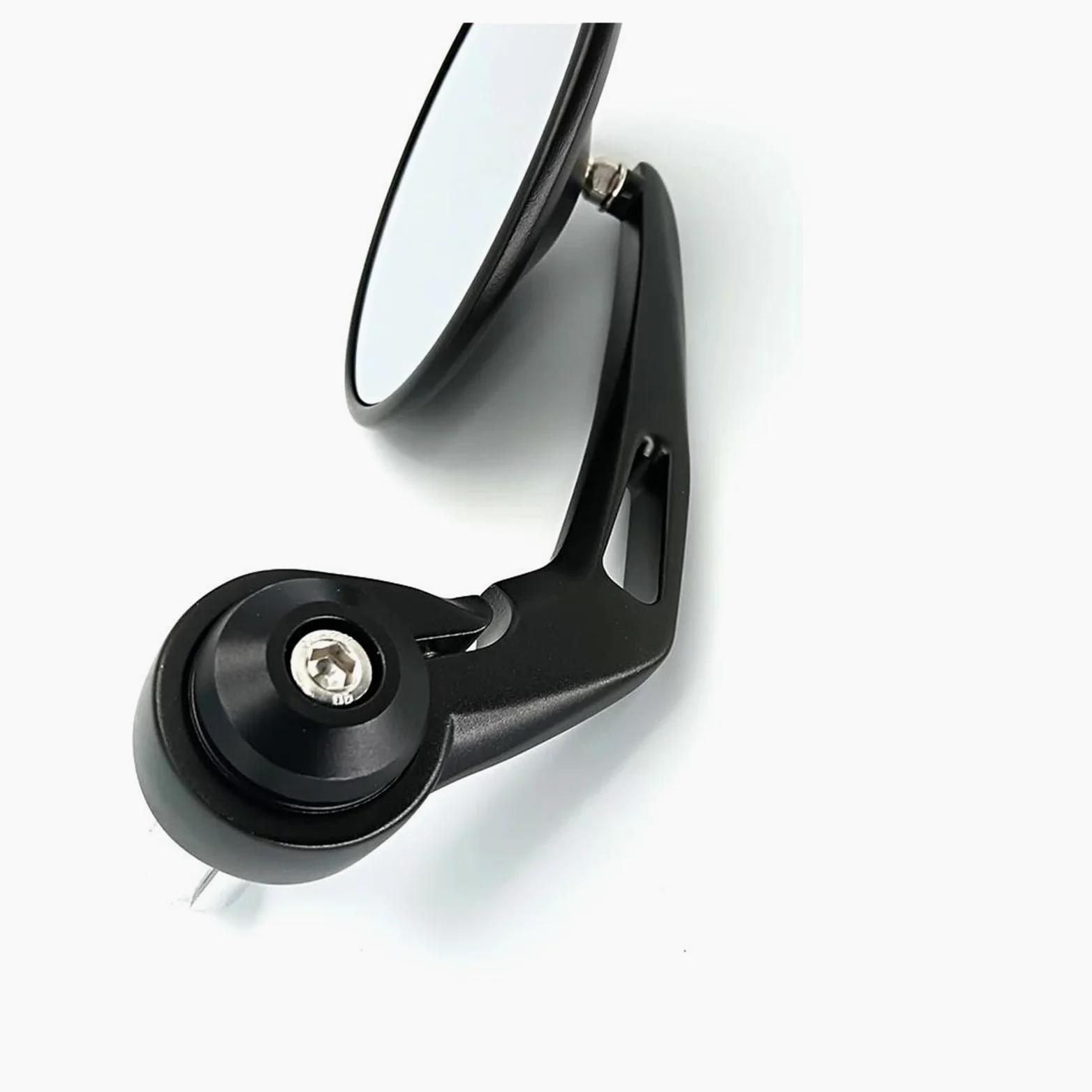 espejos motocicleta Scooter Bar 7/8 "22mm Espejos Retrovisores Motocicleta Extremo Manillar Espejo Accesorios Visión Trasera