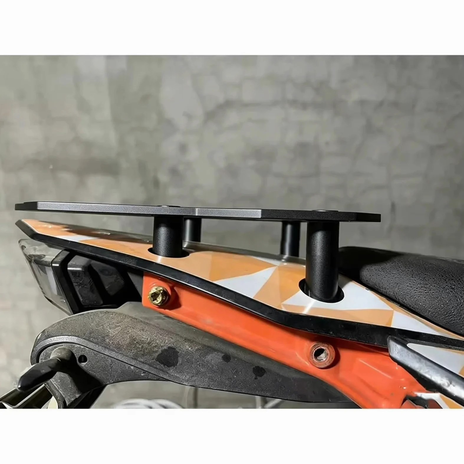 Moto Portaequipajes Trasero Compatible con Hus&qvarna Norden 901 Equipaje Trasero de ampliación Bastidor