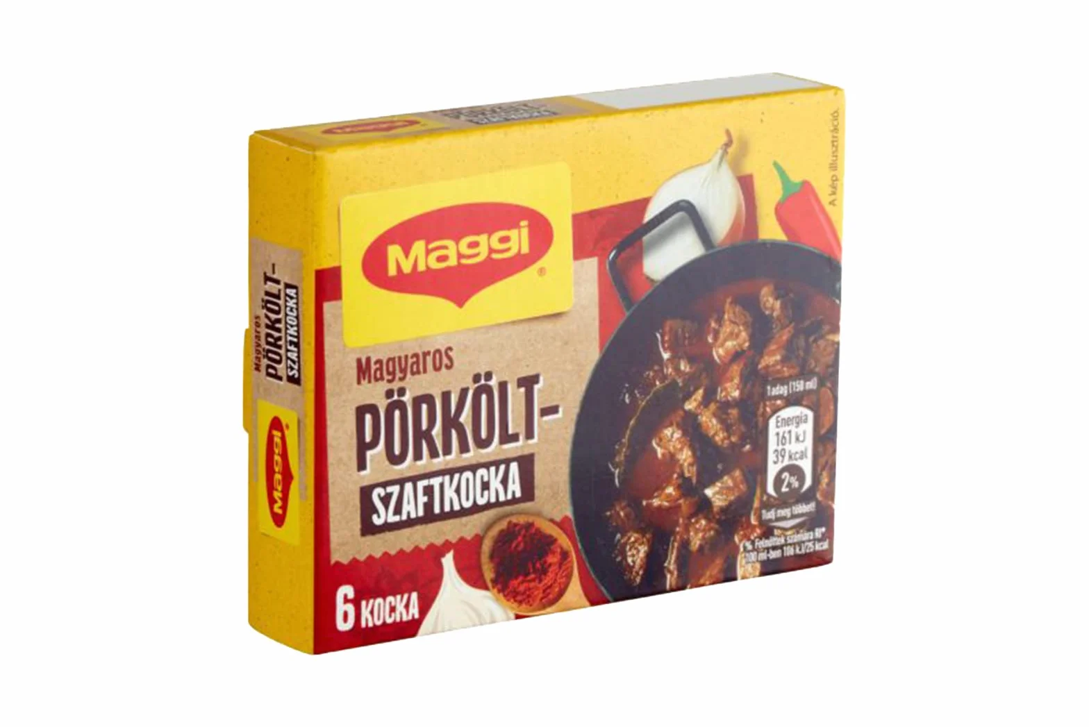 Maggi Guiso húngaro Pörkölt Caldo Stock Cube 60g