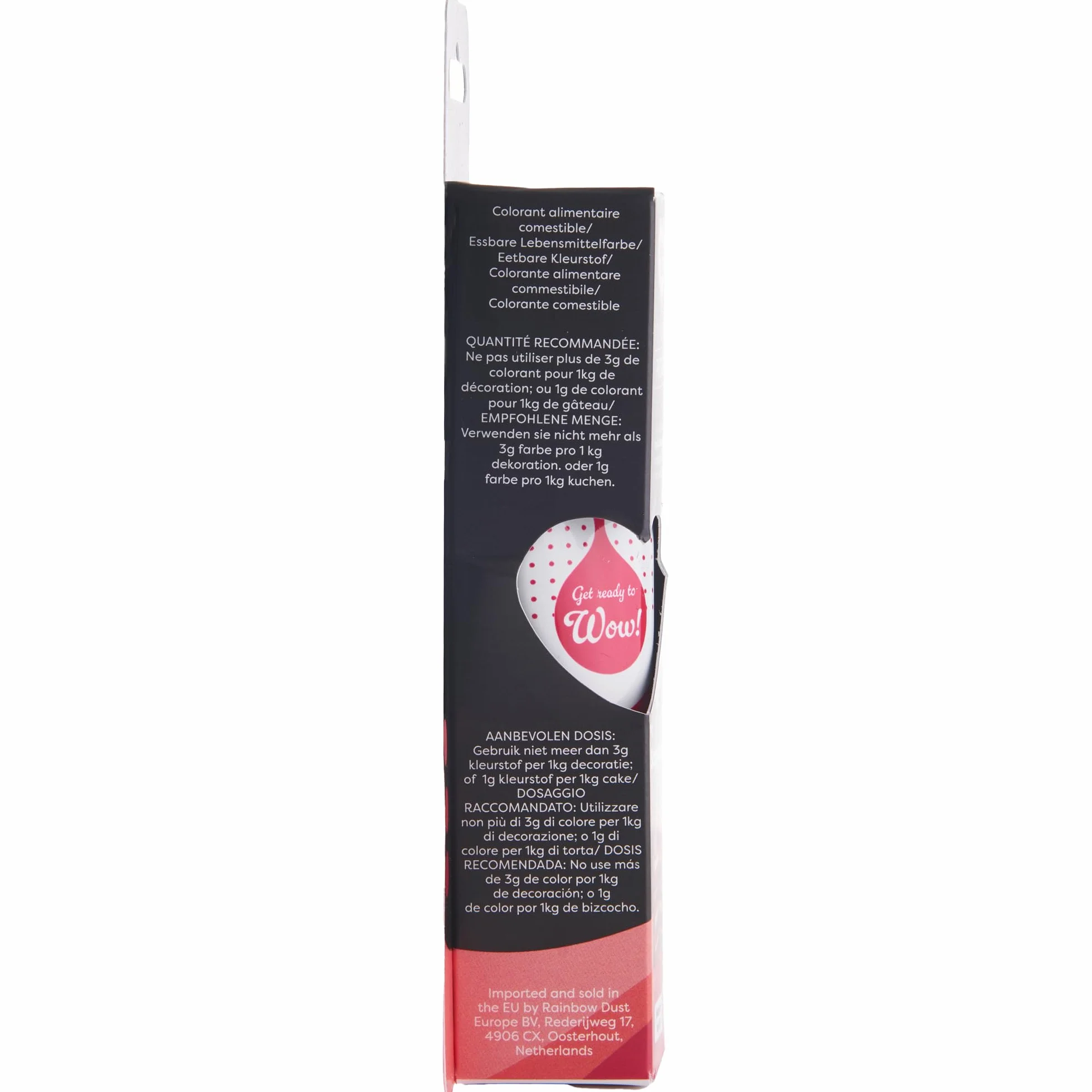Rainbow Dust ProGel Colorante Alimentario Profesional Fresa 25g
