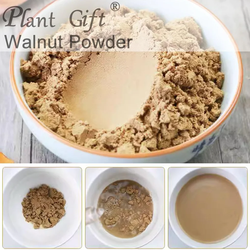 Natural Pure Walnut Powder 100g 3.52oz for Smoothies and Drinks
