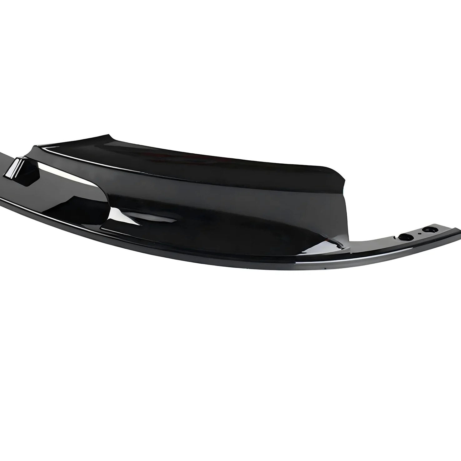 Alerón de parachoques delantero negro brillante compatible con BMW Serie 3 2012-2018 F30 F31 M Sport M-Tech