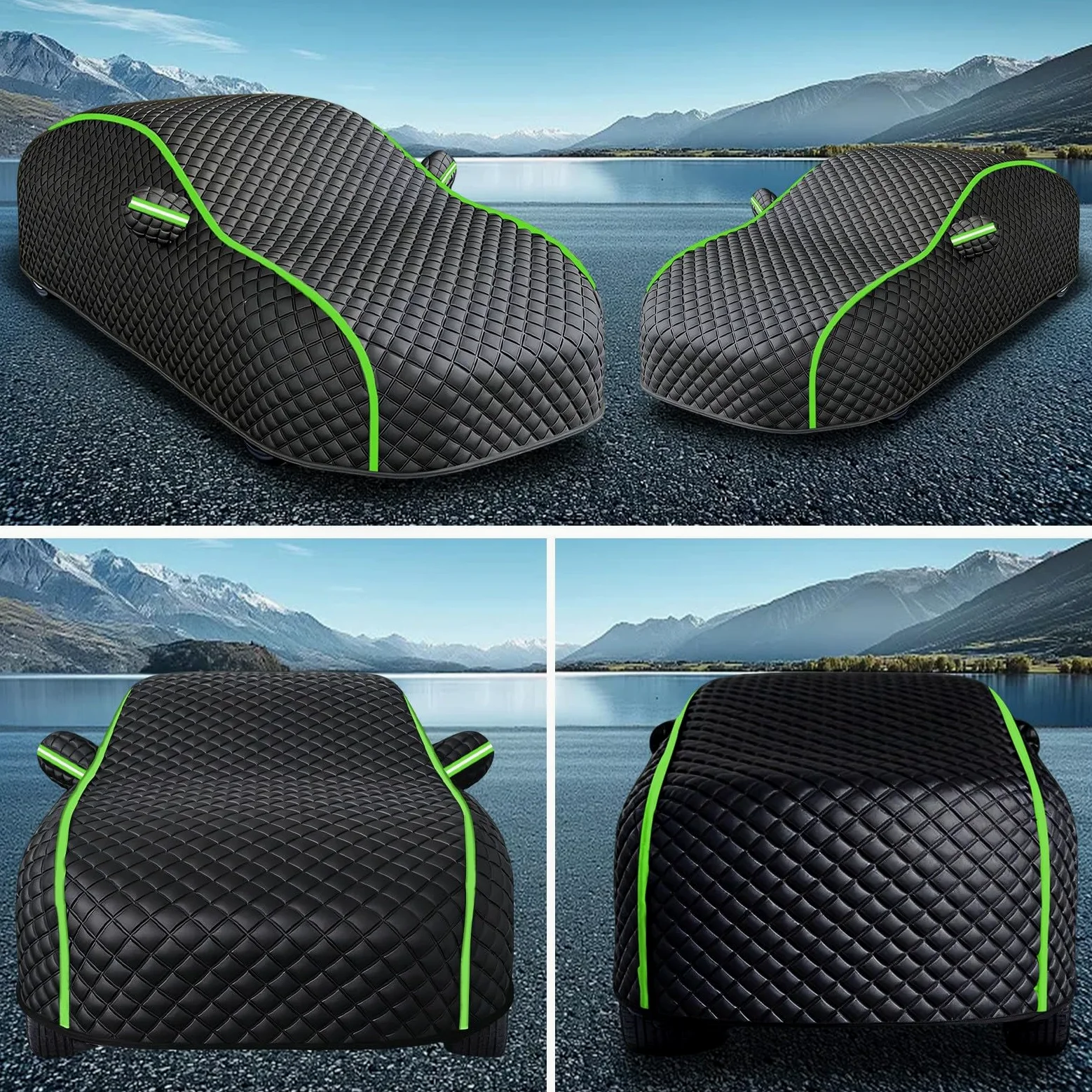 Funda Coche Antigranizo para BYD Dolphin (2023-2026) Electric Hatchback,Cubre Funda Coche Exterior,5 Capas de Algodón Grueso,Protección Total contra Granizo,Nieve,Lluvia,Polvo,Resistente dhd5