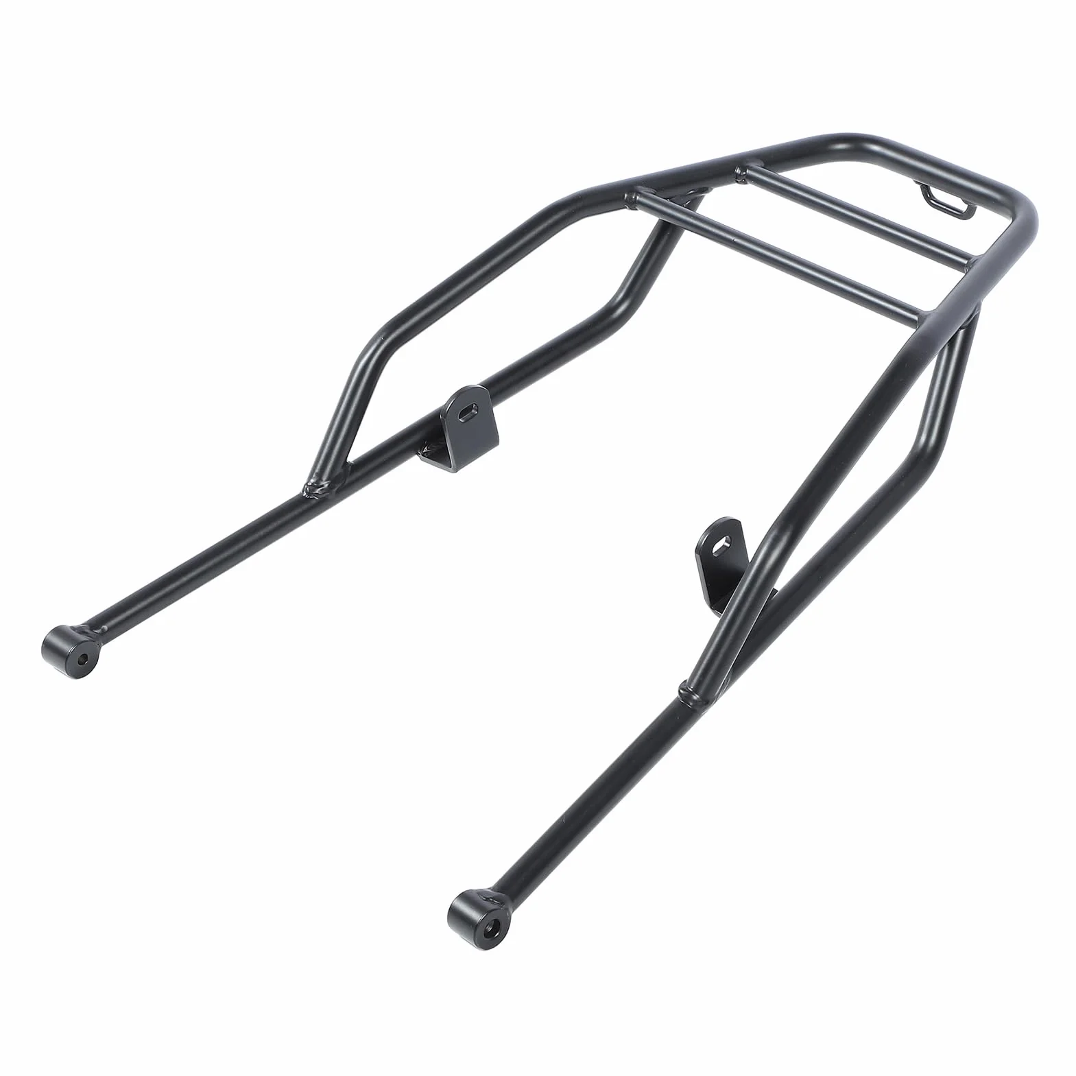 Motocicleta Trasero Trasero de Equipaje Soporte de Tubo de Hierro Pesado Espacio de Almacenamiento Adicional Soporte de pasajeros Seguro para Moto Guzzi v7 Stone Especial